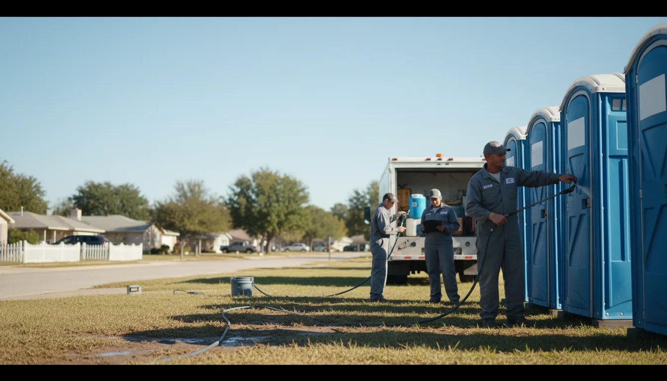 Long-Term Portable Toilet Rental in Weiner, AR near me